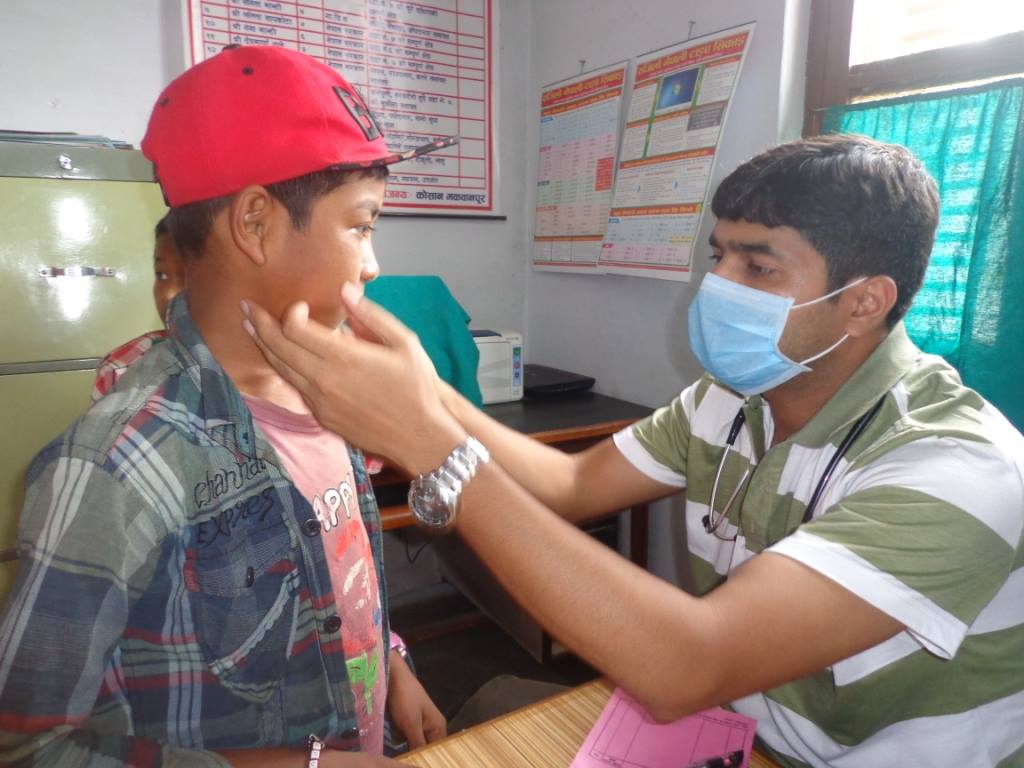 ‘Nepal Paediatric Society’ Marked