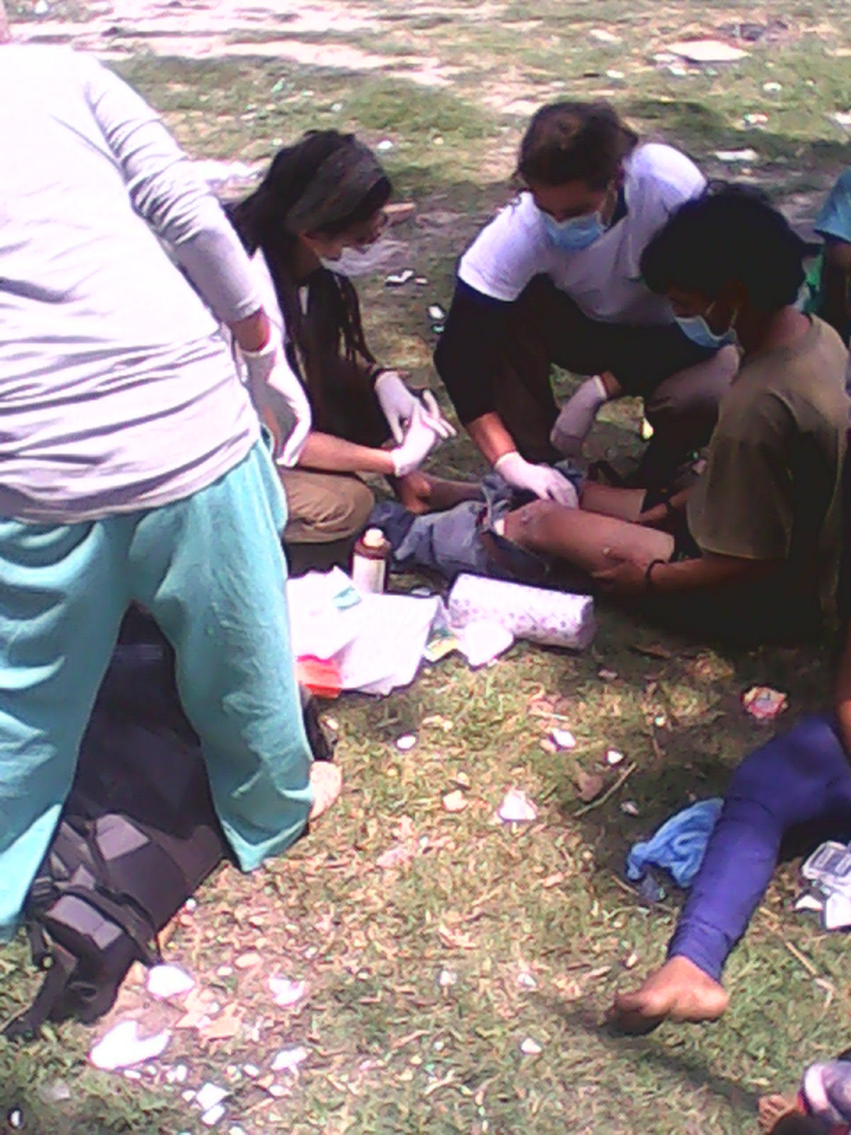 Street children content with the support of CWIN