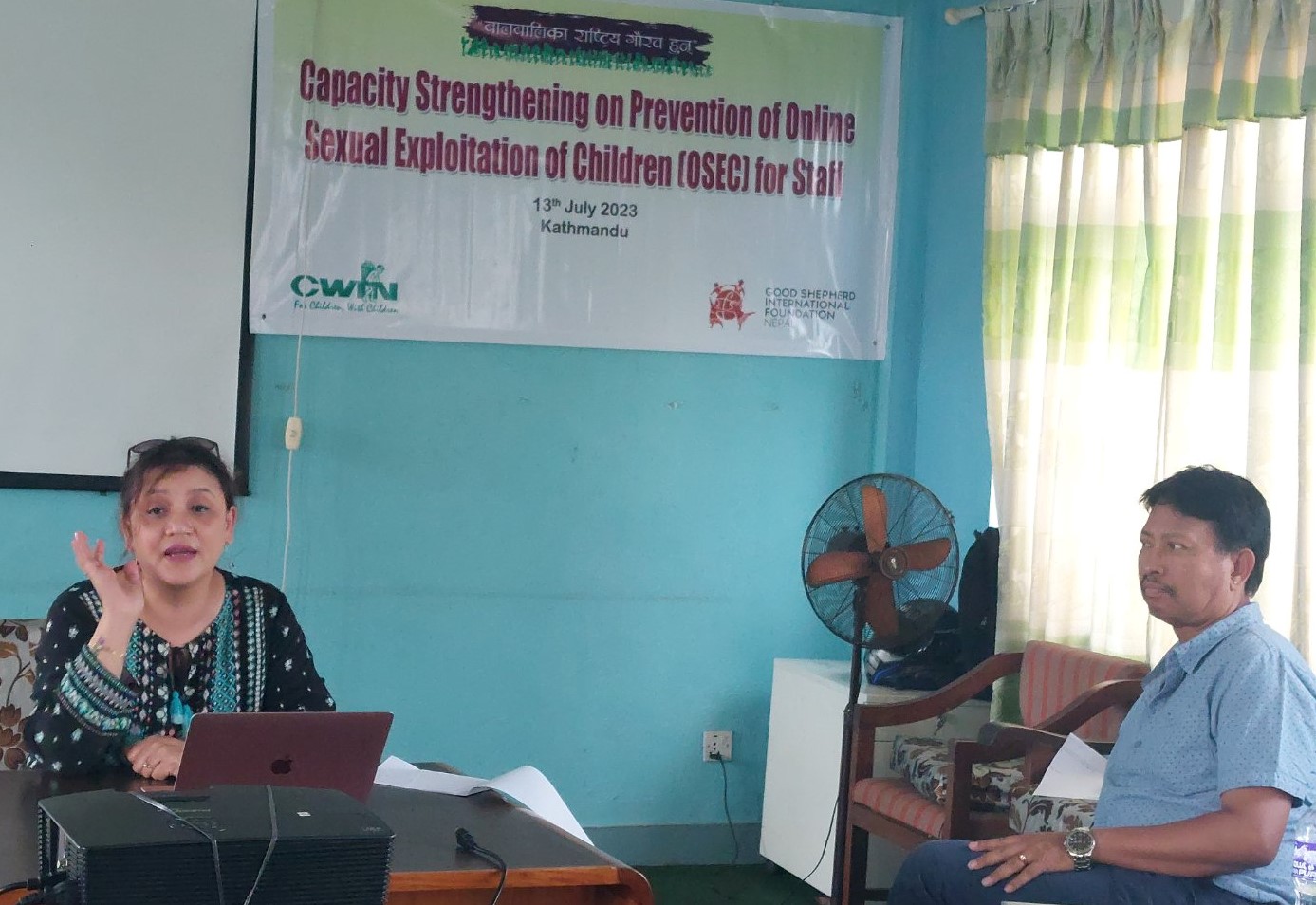 Capacity- Strengthening Training for staffs of CWIN-Nepal on Online Child Protection