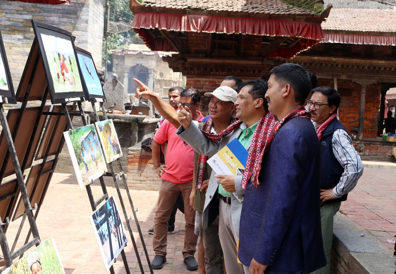 Photo Exhibition themed ” Children are pride of nation” in Kathmandu