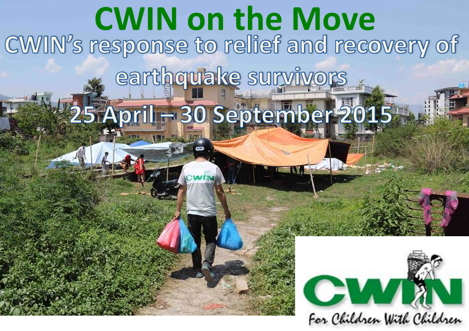 CWIN on the Move (25 April – 30 September 2015)