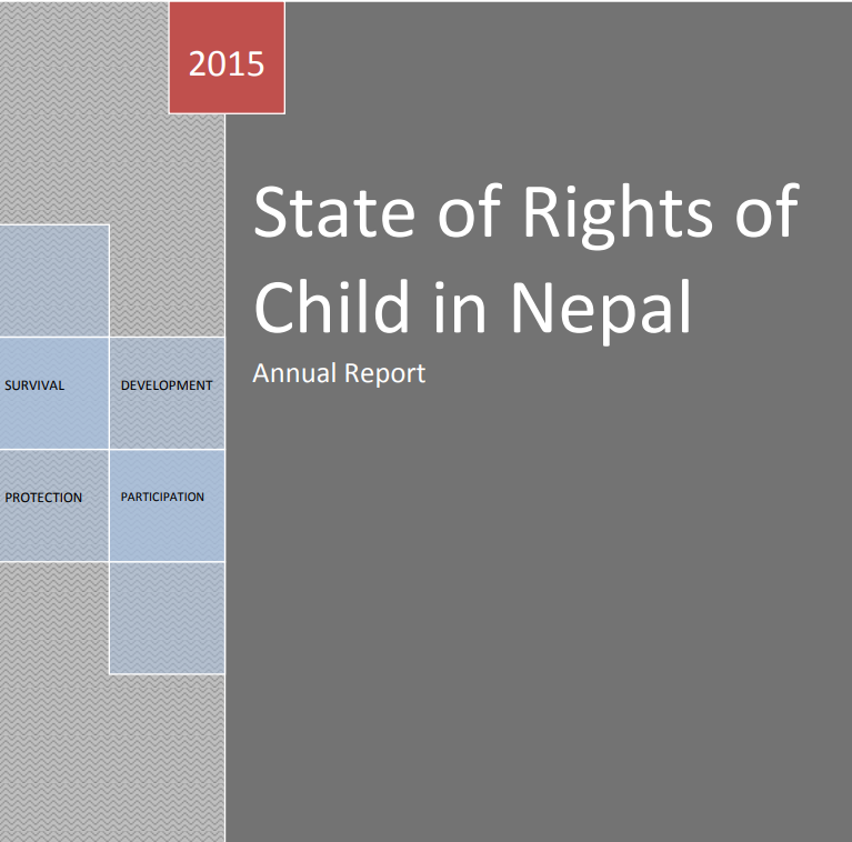 State of Rights of the Child in Nepal (Jan-Dec, 2015)